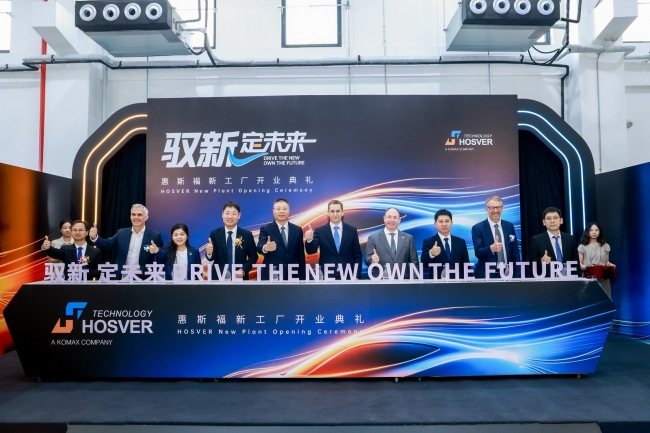 Grand Opening of Suzhou Hosver’s New Factory under KOMAX
